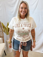 Like a Truck Tee-Final Sale-Graphic Tees-weekender-The Silo Boutique, Women's Fashion Boutique Located in Warren and Grand Forks North Dakota