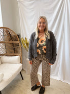 Vervet Animal Print Leopard Jeans-Final Sale-Jeans-vervet-The Silo Boutique, Women's Fashion Boutique Located in Warren and Grand Forks North Dakota