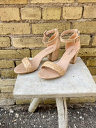 Soda Tart Raffia Sandal-Sandals-soda-The Silo Boutique, Women's Fashion Boutique Located in Warren and Grand Forks North Dakota