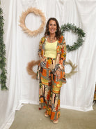 Safari Pineapple Pants-Pants-cozy co-The Silo Boutique, Women's Fashion Boutique Located in Warren and Grand Forks North Dakota