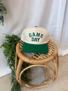 Zen Game Day Hat-Green-Hats-Zenana-The Silo Boutique, Women's Fashion Boutique Located in Warren and Grand Forks North Dakota