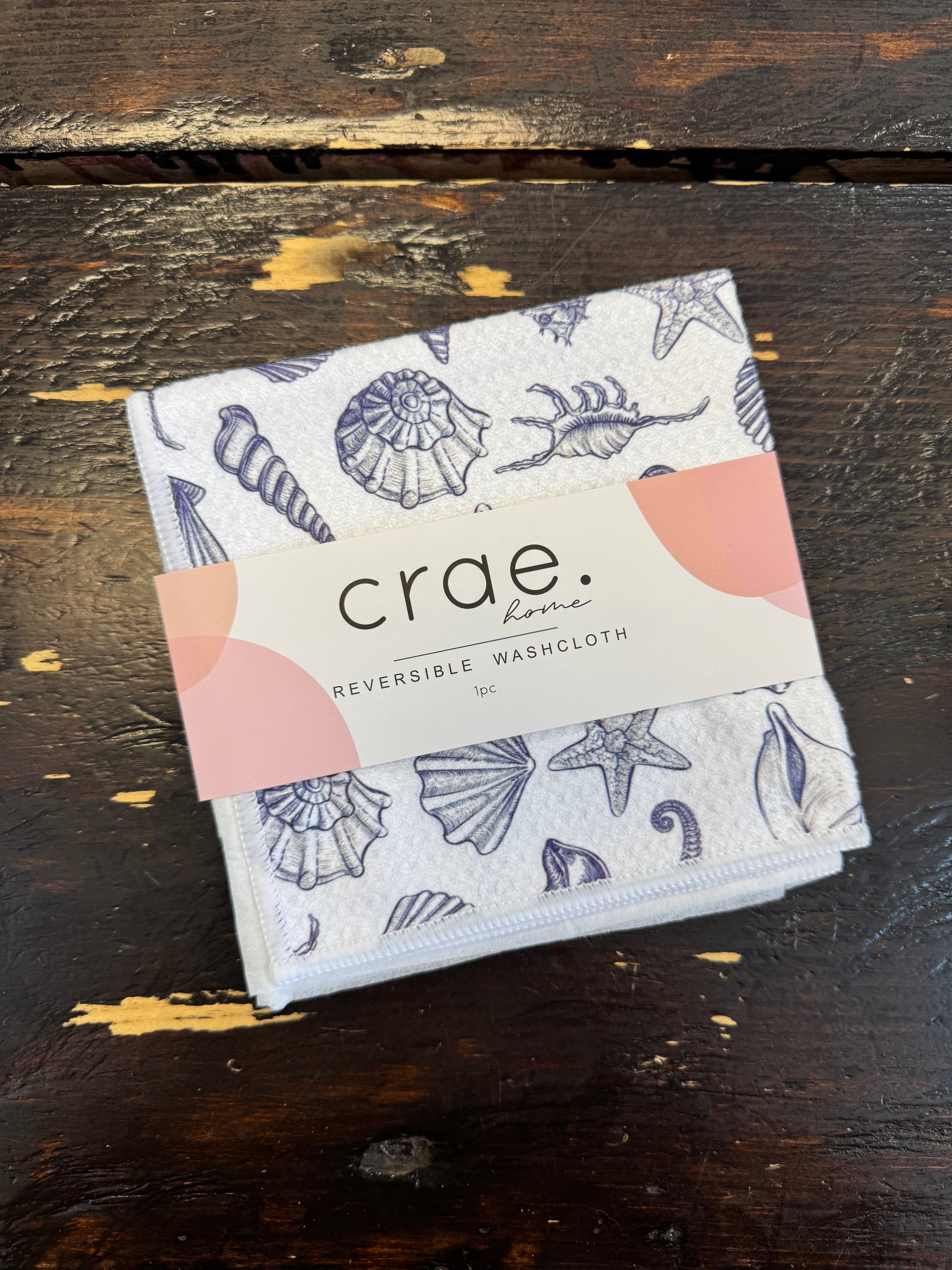 Crae Sea Salt Washcloth-Tea Towels-crae-The Silo Boutique, Women's Fashion Boutique Located in Warren and Grand Forks North Dakota