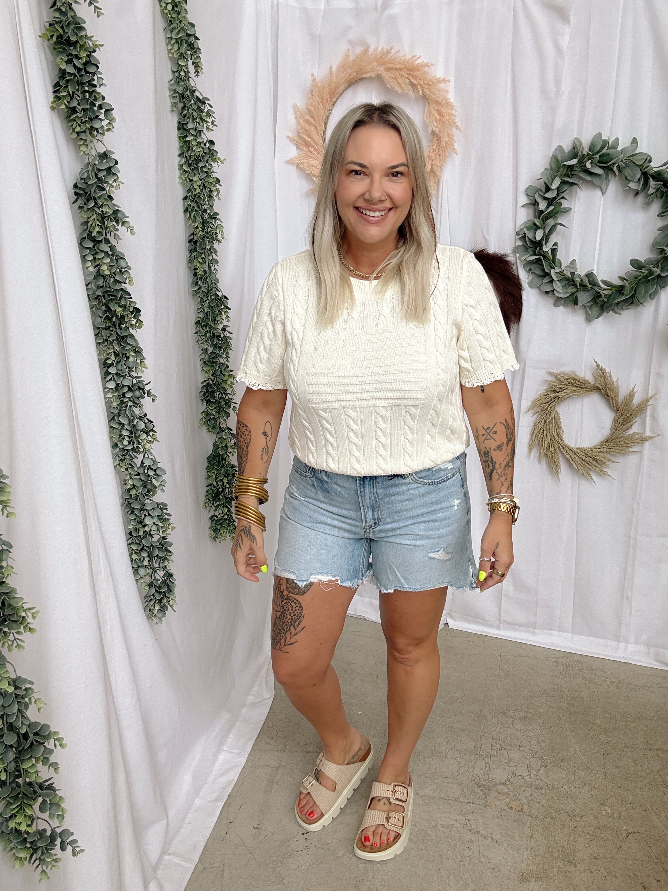 Mica Montana Shorts-Shorts-mica-The Silo Boutique, Women's Fashion Boutique Located in Warren and Grand Forks North Dakota