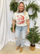 Vintage Santa Tee-Final Sale-Graphic Tees-Summer Tees-The Silo Boutique, Women's Fashion Boutique Located in Warren and Grand Forks North Dakota
