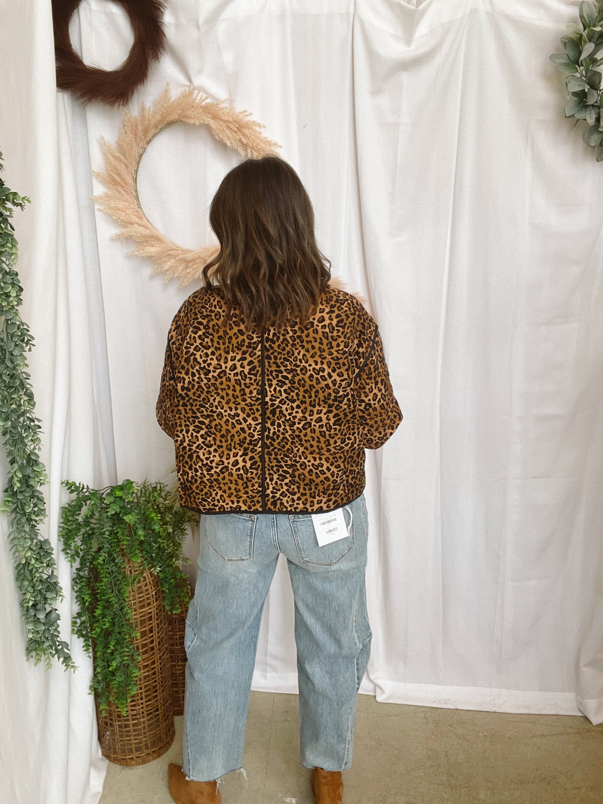 Charlie Leopard Jacket-Coats & Jackets-blu pepper-The Silo Boutique, Women's Fashion Boutique Located in Warren and Grand Forks North Dakota