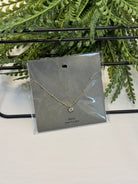 Oval Pendant Necklace-Necklaces-Fame-The Silo Boutique, Women's Fashion Boutique Located in Warren and Grand Forks North Dakota