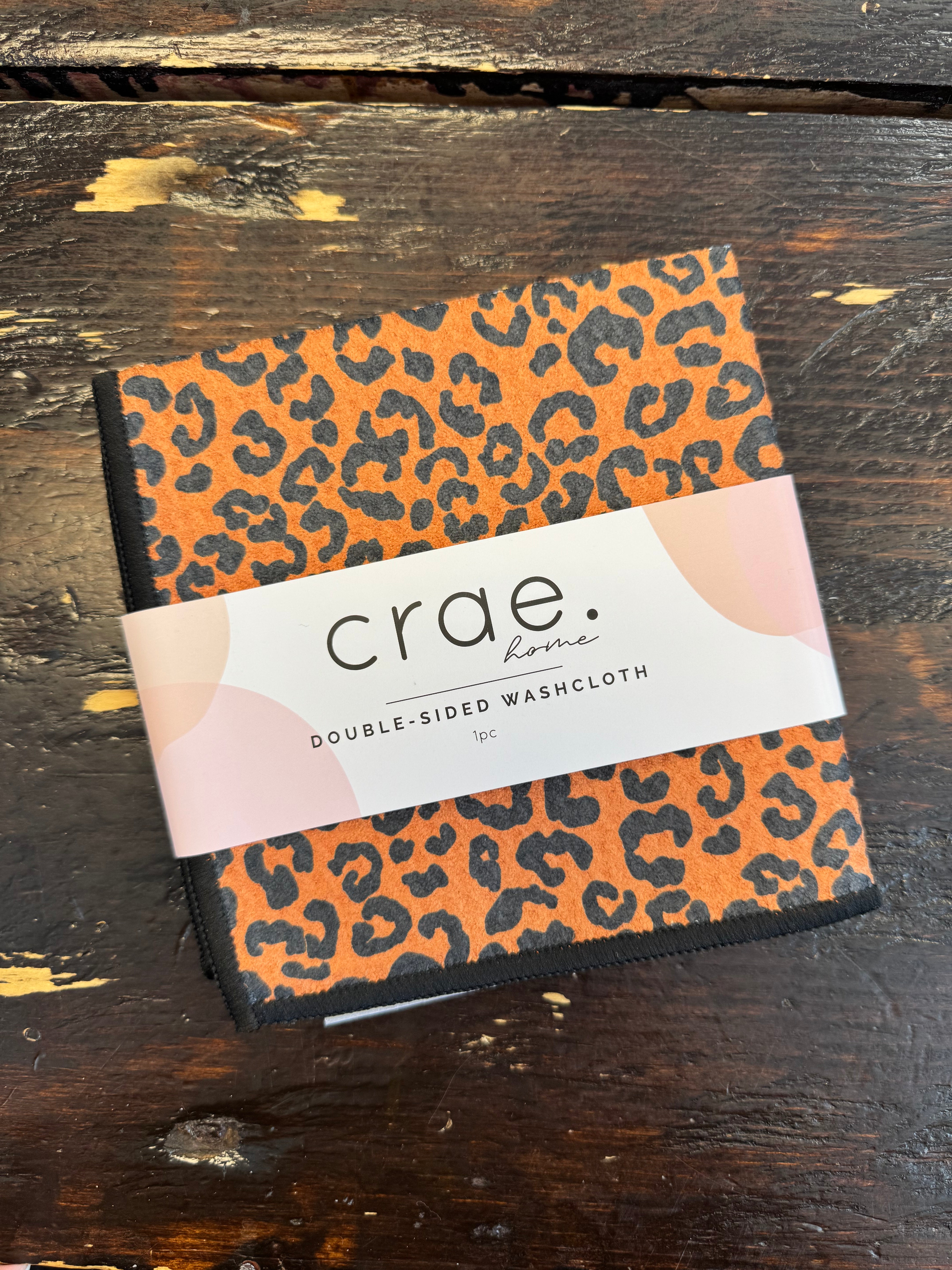 Crae Wild Cat Washcloth-Tea Towels-crae-The Silo Boutique, Women's Fashion Boutique Located in Warren and Grand Forks North Dakota