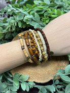 Brown Mix India Bracelet-Bracelets-Fame-The Silo Boutique, Women's Fashion Boutique Located in Warren and Grand Forks North Dakota