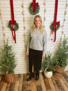 Kenzie Leather Skirt-Black-Skirts-hyfve-The Silo Boutique, Women's Fashion Boutique Located in Warren and Grand Forks North Dakota