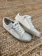 ShuShop Paula Bone Woven Sneaker-Sneakers-shu-The Silo Boutique, Women's Fashion Boutique Located in Warren and Grand Forks North Dakota