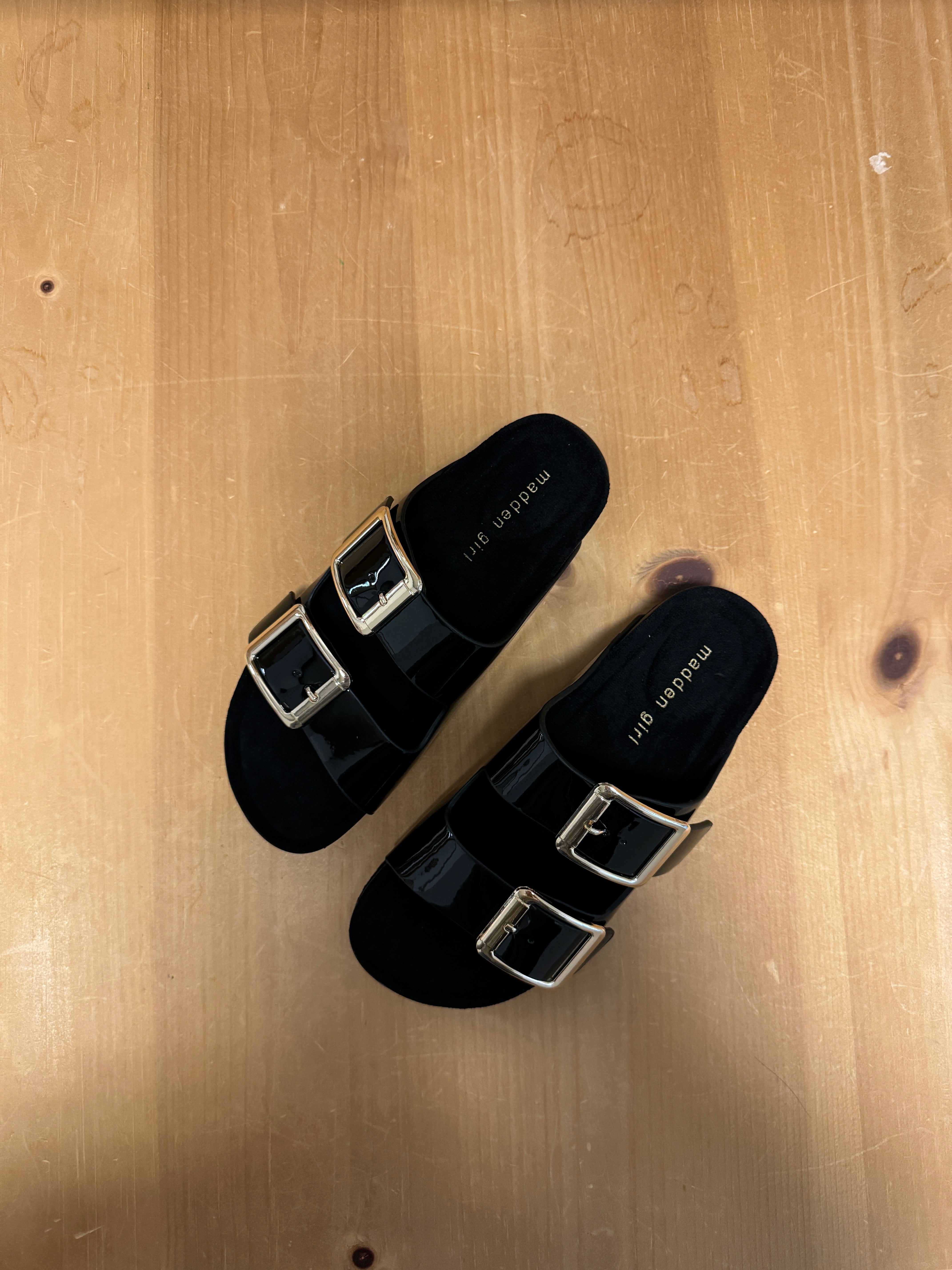 Madden Girl Black Bodiee Sandal-Sandals-steve madden-The Silo Boutique, Women's Fashion Boutique Located in Warren and Grand Forks North Dakota