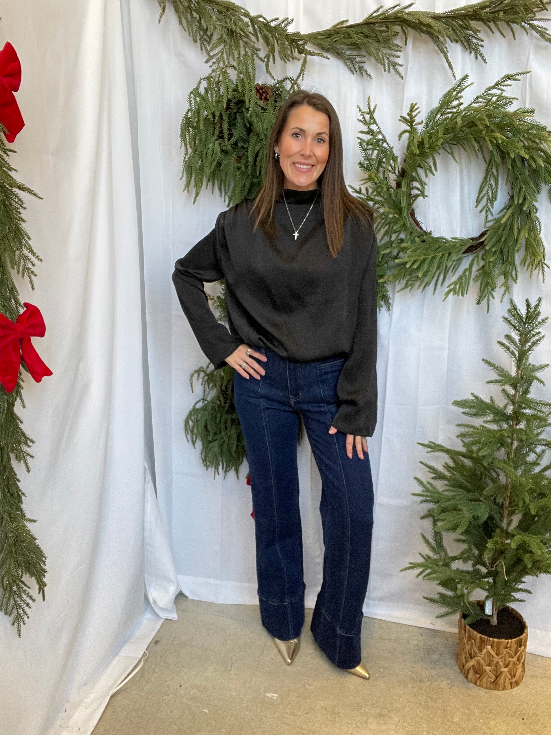 Flying Monkey Jubilant Vintage Flare Jeans-Jeans-flying monkey-The Silo Boutique, Women's Fashion Boutique Located in Warren and Grand Forks North Dakota