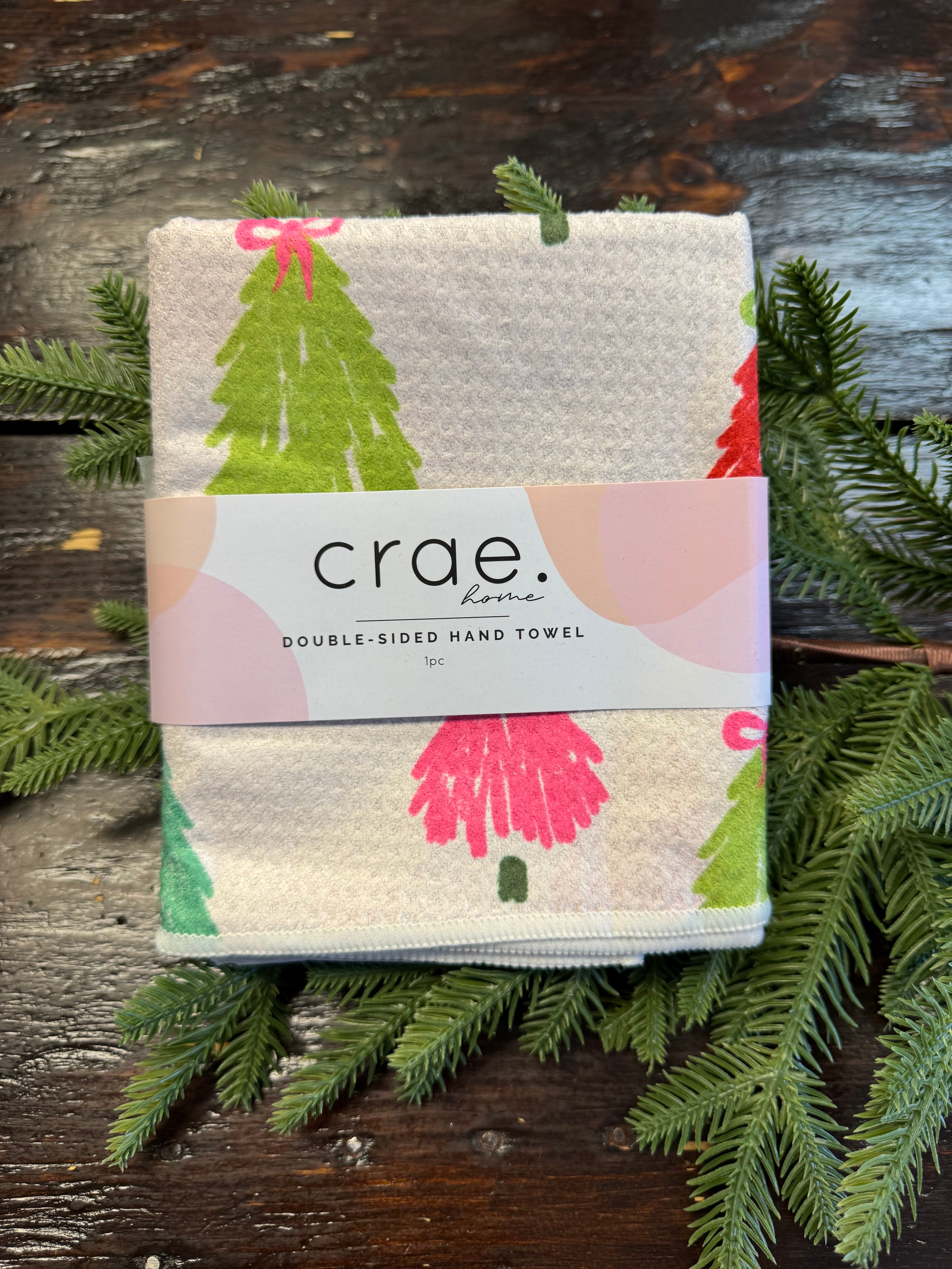 Bright Trees Hand Towel-Tea Towels-crae-The Silo Boutique, Women's Fashion Boutique Located in Warren and Grand Forks North Dakota