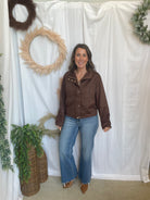 Vervet Lively Vintage Flare Jeans-Jeans-vervet-The Silo Boutique, Women's Fashion Boutique Located in Warren and Grand Forks North Dakota