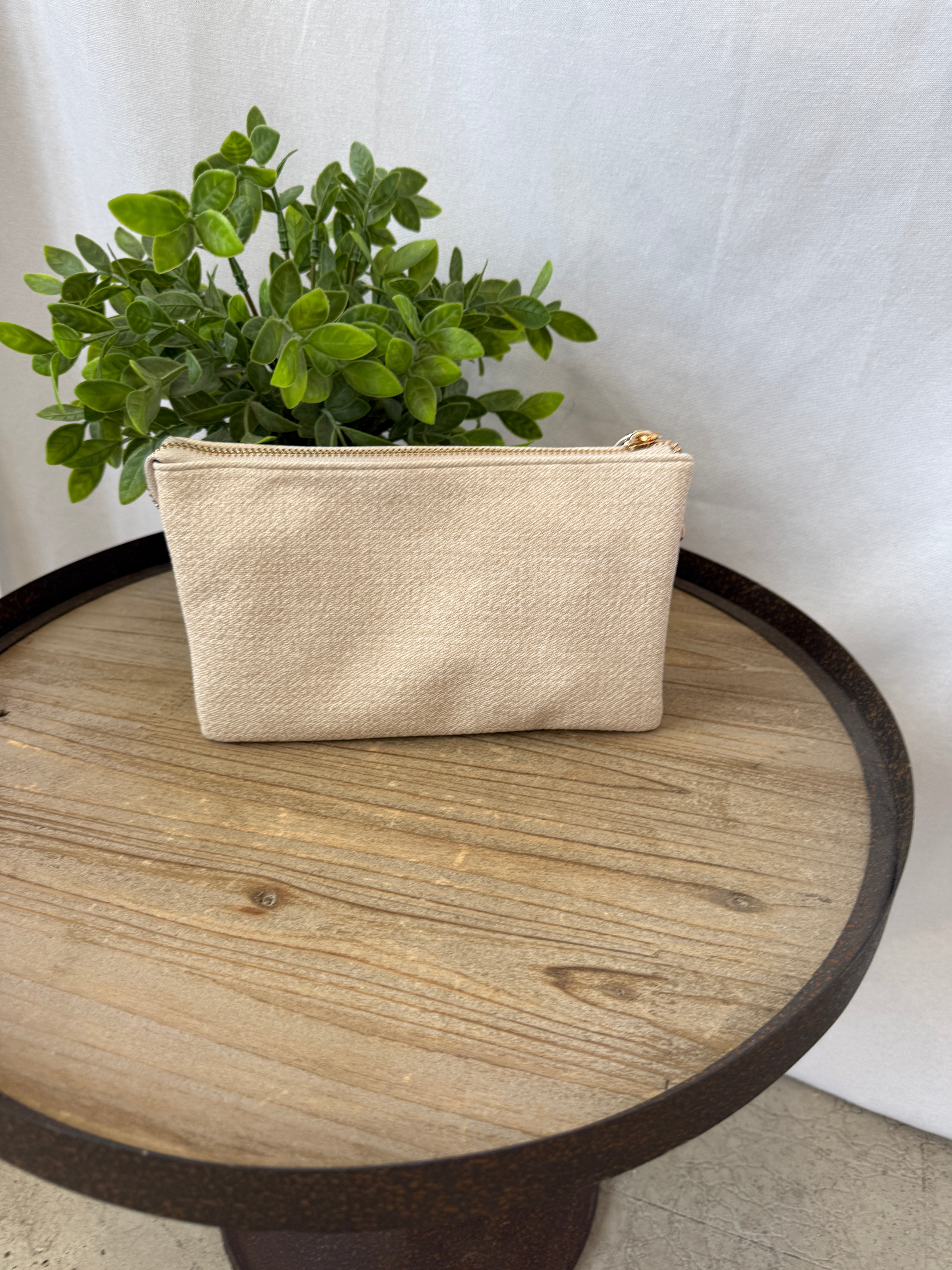 Riley 3 Compartment Crossbody/Wristlet-Crossbody Purses-Jen and Co-The Silo Boutique, Women's Fashion Boutique Located in Warren and Grand Forks North Dakota