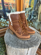 MIA Holiday Boot-Cognac-Boots-MIA-The Silo Boutique, Women's Fashion Boutique Located in Warren and Grand Forks North Dakota