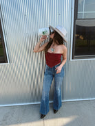 Boho Lace Strapless Top-Wine-Final Sale-Tank Tops-wisteria lane-The Silo Boutique, Women's Fashion Boutique Located in Warren and Grand Forks North Dakota