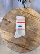 Very J Striped Socks-Socks-very j-The Silo Boutique, Women's Fashion Boutique Located in Warren and Grand Forks North Dakota