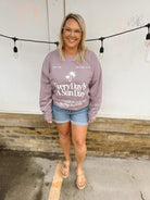 Every Day is Sun Day Sweatshirt-Online Only Final Sale-Sweatshirts-friday saturaday-The Silo Boutique, Women's Fashion Boutique Located in Warren and Grand Forks North Dakota