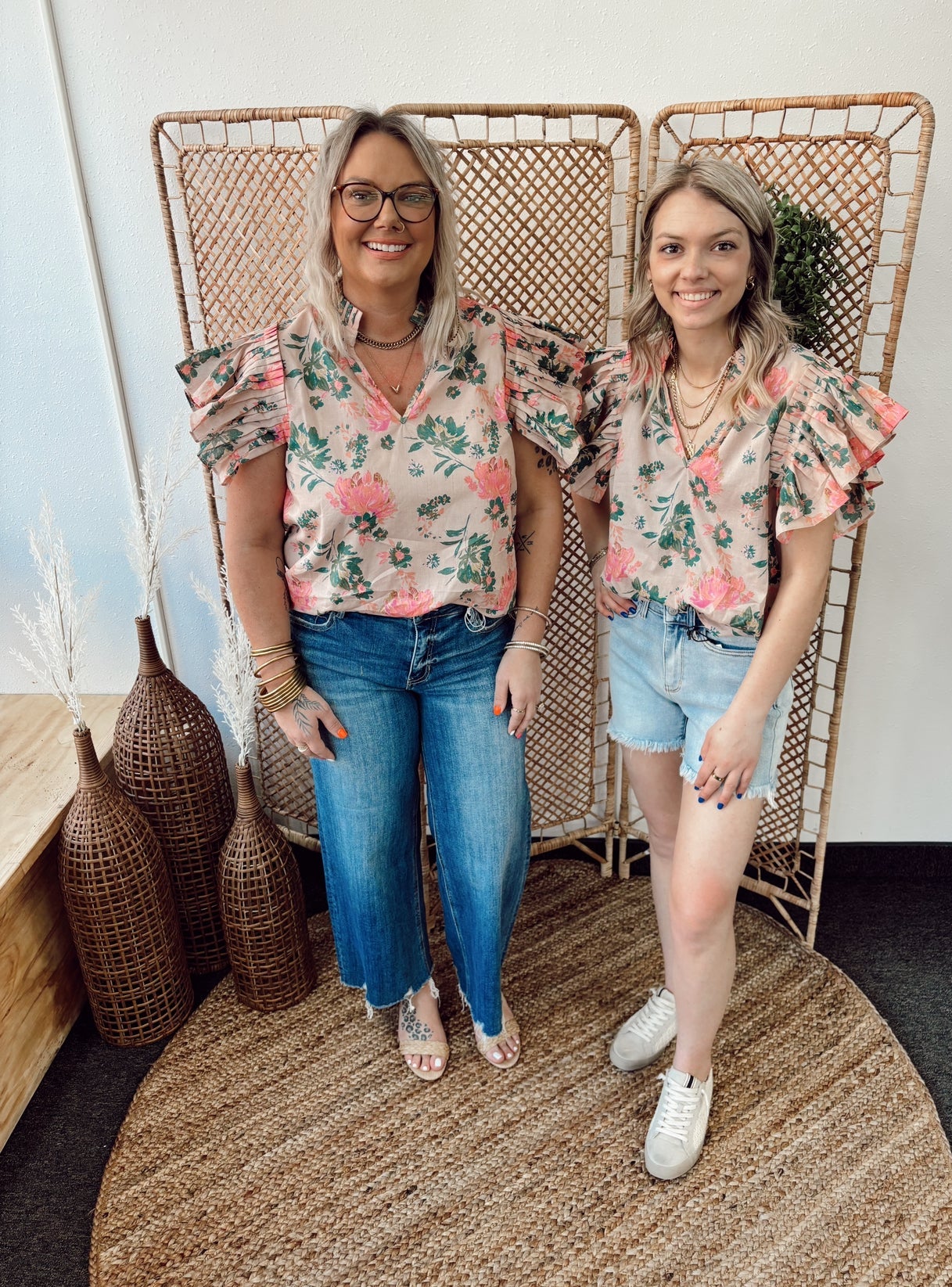 Peachy Top-Final Sale Online Only-Short Sleeve Tops-ENTRO-The Silo Boutique, Women's Fashion Boutique Located in Warren and Grand Forks North Dakota