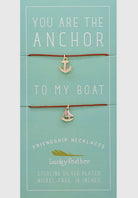 Friendship Necklace - Anchor/Boat-Earrings-lucky feather-The Silo Boutique, Women's Fashion Boutique Located in Warren and Grand Forks North Dakota