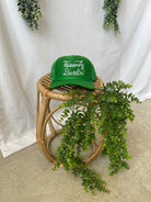 Zen Howdy Mesh Hat-Green-Hats-Zenana-The Silo Boutique, Women's Fashion Boutique Located in Warren and Grand Forks North Dakota