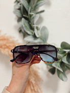 Dax Skye Black Sunglasses-Sunglasses-dax-The Silo Boutique, Women's Fashion Boutique Located in Warren and Grand Forks North Dakota