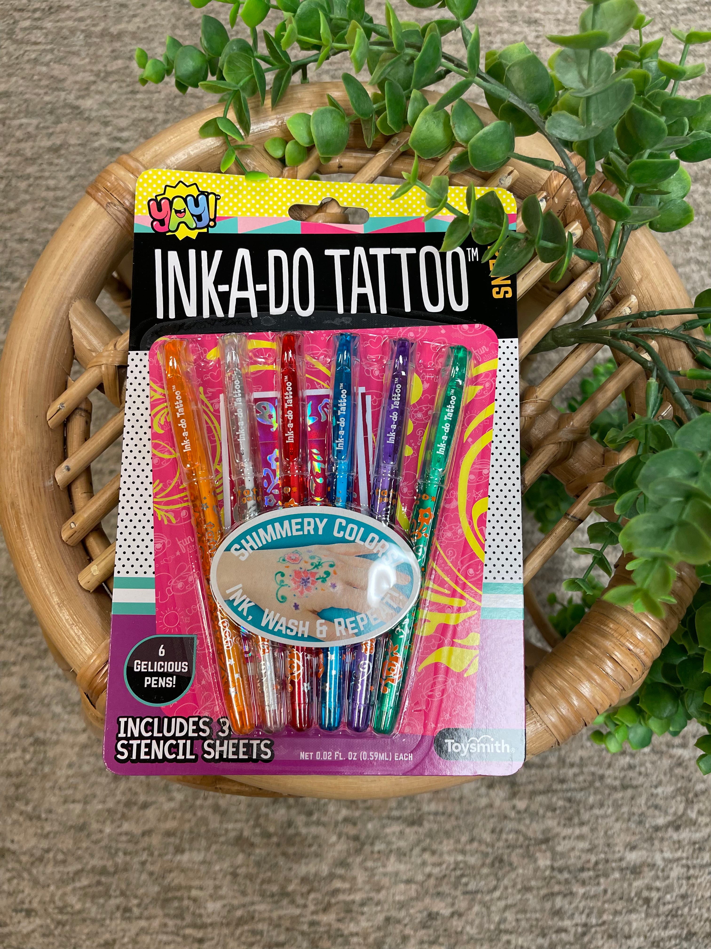 Yay! Ink-A-Do Tattoo Pens-bubbles-faire-The Silo Boutique, Women's Fashion Boutique Located in Warren and Grand Forks North Dakota