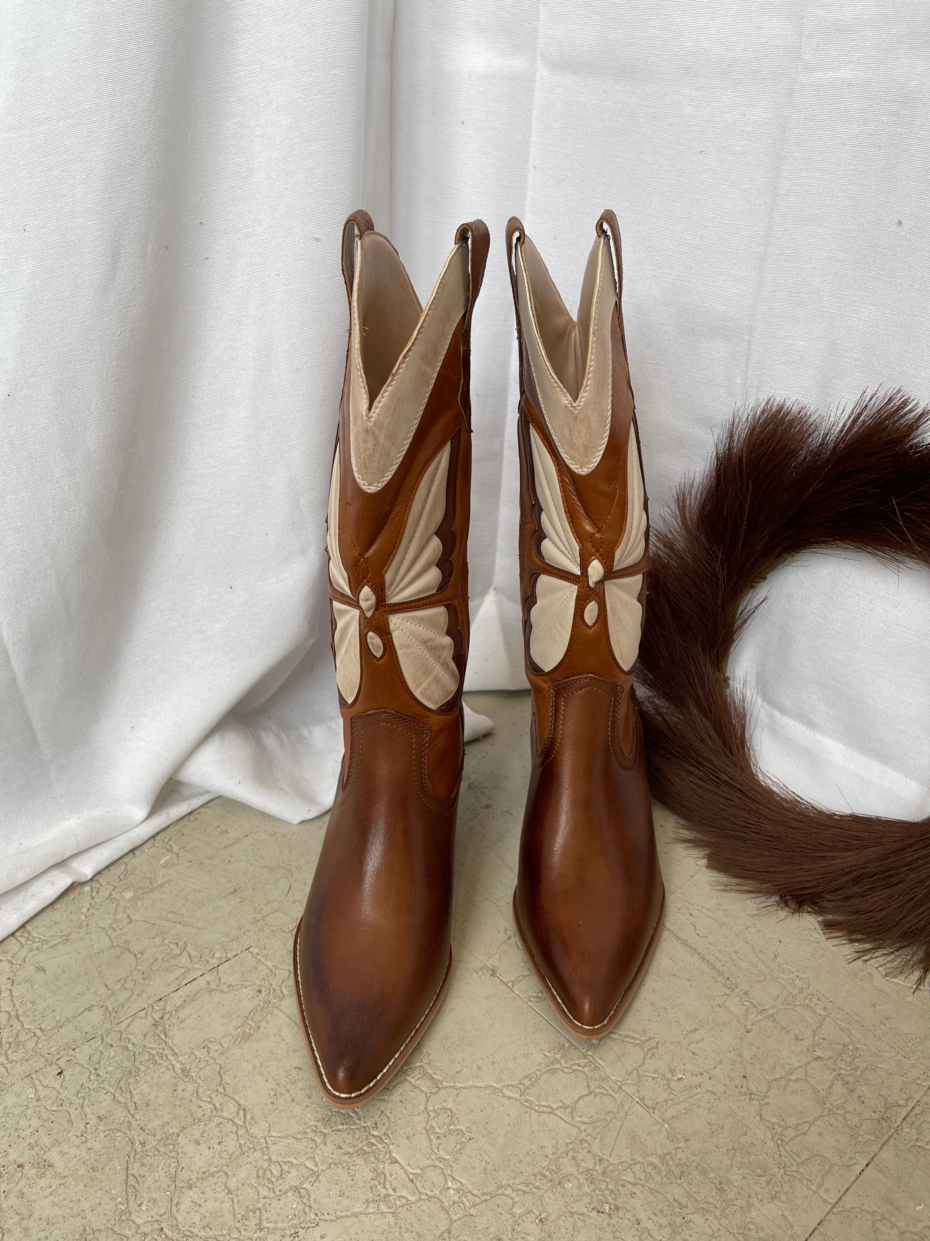 Oasis Society Fairy Camel Boot-Camel-Boots-oasis society-The Silo Boutique, Women's Fashion Boutique Located in Warren and Grand Forks North Dakota