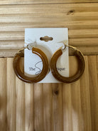 Latch Hoop Earrings-earrings-Fame-The Silo Boutique, Women's Fashion Boutique Located in Warren and Grand Forks North Dakota