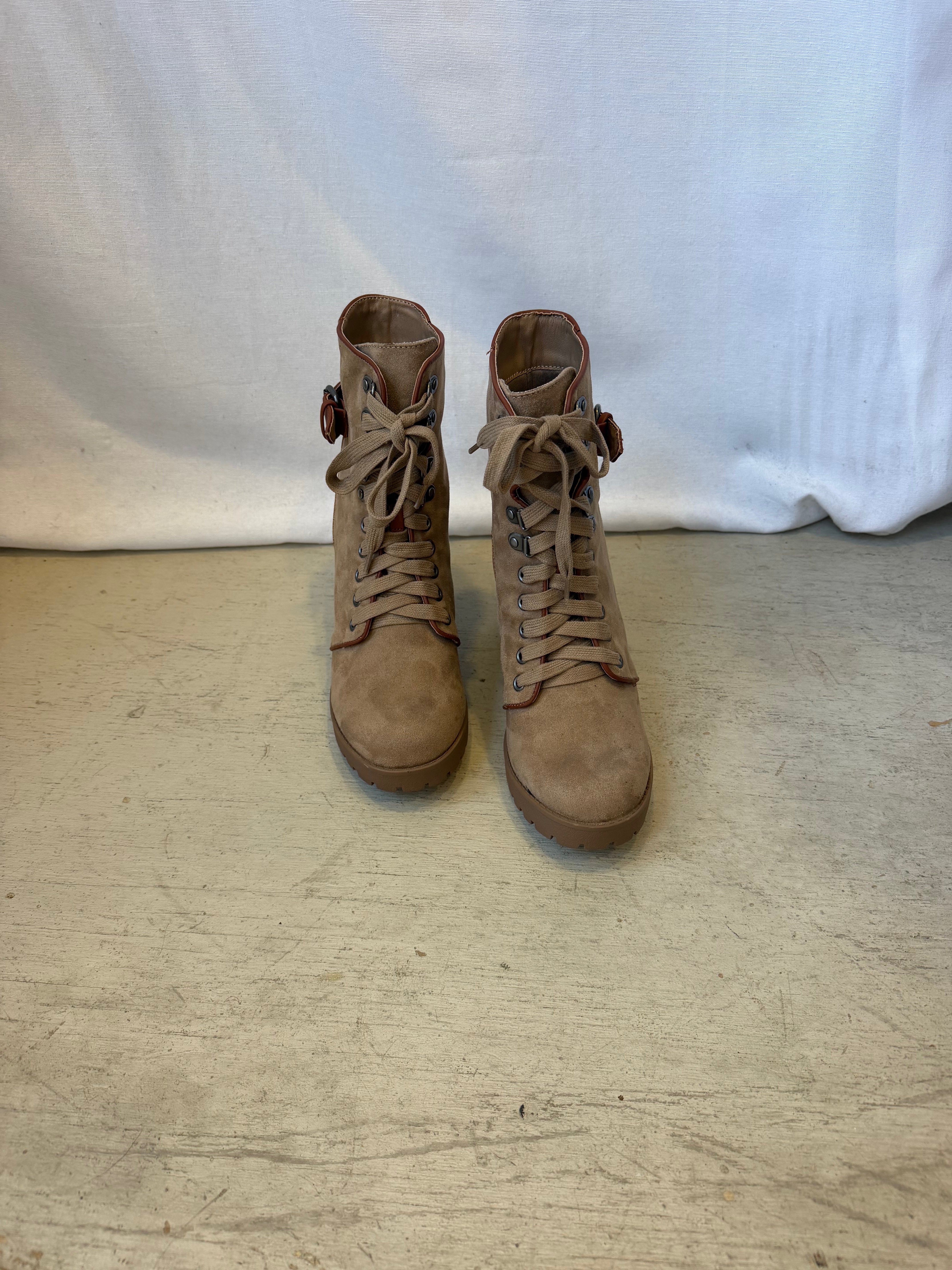 MIA Adelaide Boot-Stone-Boots-MIA-The Silo Boutique, Women's Fashion Boutique Located in Warren and Grand Forks North Dakota