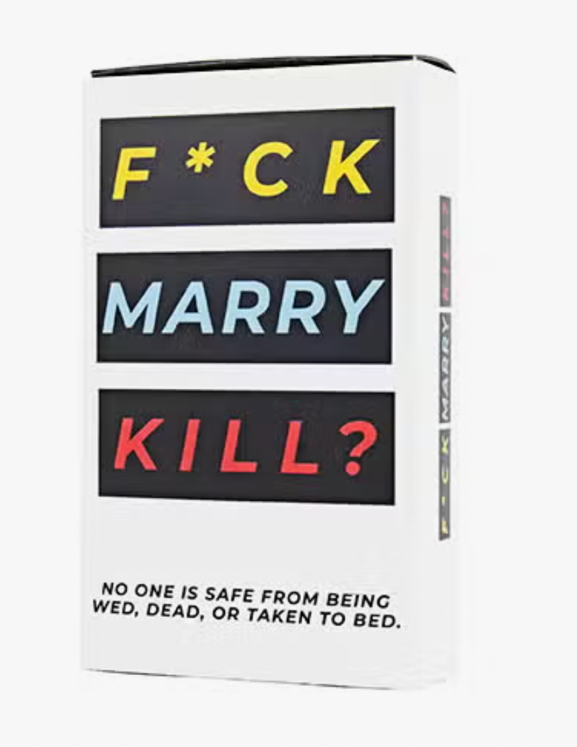 F*ck, Marry, Kill Game-Books-Gift Republic-The Silo Boutique, Women's Fashion Boutique Located in Warren and Grand Forks North Dakota