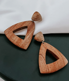 Beljoy Enita Mahogany Earrings-earrings-beljoy-The Silo Boutique, Women's Fashion Boutique Located in Warren and Grand Forks North Dakota