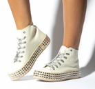 Cream Spy On My Sneakers-Online Only Final Sale-Sneakers-Mata-The Silo Boutique, Women's Fashion Boutique Located in Warren and Grand Forks North Dakota