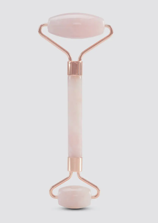 Rose Quartz Crystal Facial Roller-Beauty-kitsch-The Silo Boutique, Women's Fashion Boutique Located in Warren and Grand Forks North Dakota