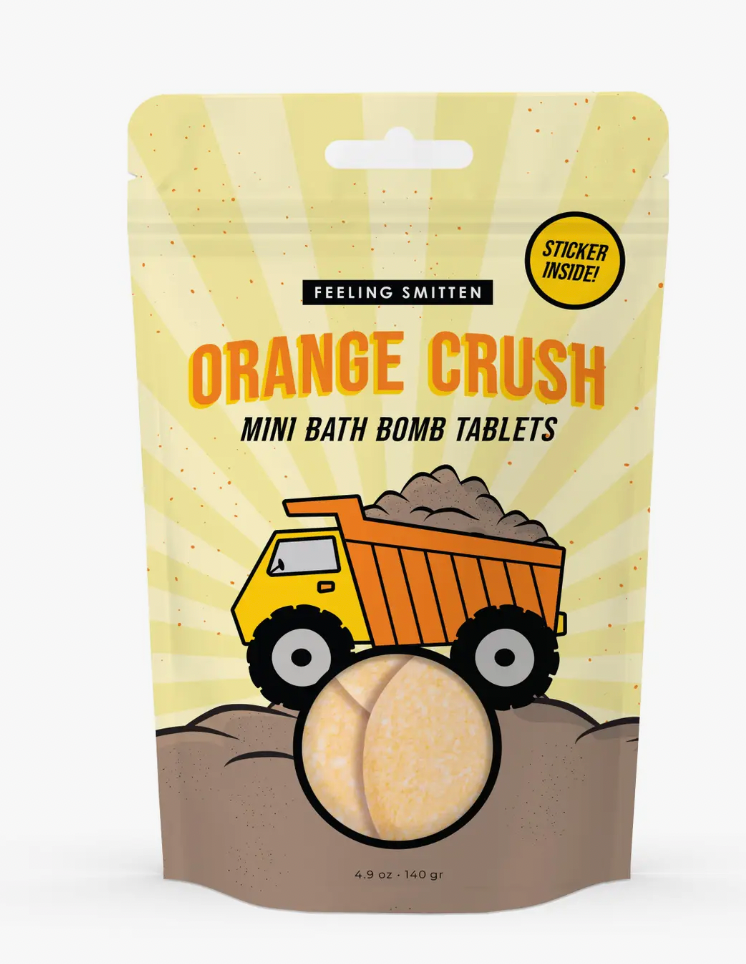 Orange Crush Bath Fizzies-Bath Bombs-smitten-The Silo Boutique, Women's Fashion Boutique Located in Warren and Grand Forks North Dakota