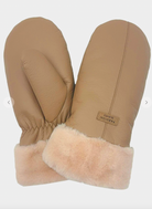 Lily Leather Mittens-Gloves & Mittens-wona-The Silo Boutique, Women's Fashion Boutique Located in Warren and Grand Forks North Dakota