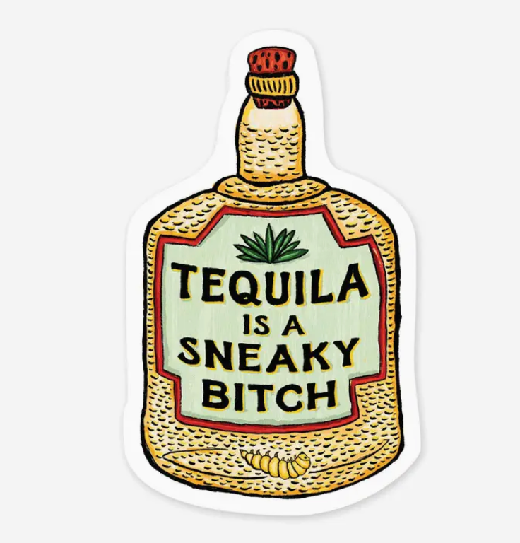 Tequilla Sticker-Stickers-faire-The Silo Boutique, Women's Fashion Boutique Located in Warren and Grand Forks North Dakota