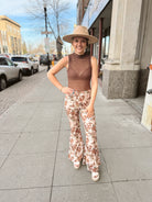 Yava Country Mesh Bell Bottoms-Final Sale Online Only-Pants-destash-The Silo Boutique, Women's Fashion Boutique Located in Warren and Grand Forks North Dakota