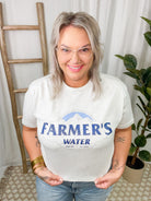 American Farm Company Farmer's Water Tee-Final Sale Online Only-Graphic Tees-american farm company-The Silo Boutique, Women's Fashion Boutique Located in Warren and Grand Forks North Dakota