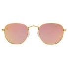 Freyrs Alex Gold/Pink Sunglasses-Sunglasses-freyers-The Silo Boutique, Women's Fashion Boutique Located in Warren and Grand Forks North Dakota