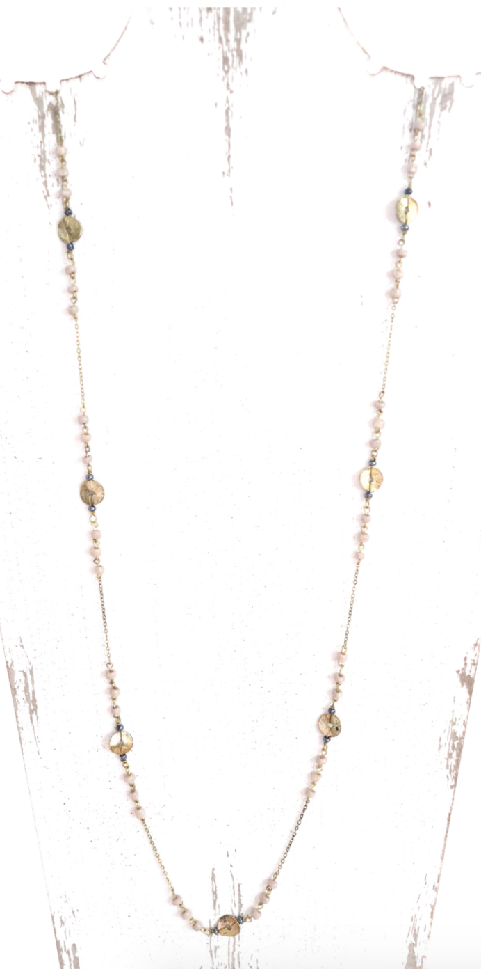 Stay Golden Necklace-Necklaces-panache-The Silo Boutique, Women's Fashion Boutique Located in Warren and Grand Forks North Dakota