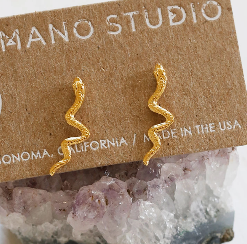 Serment Stud Earrings-Earrings-amono-The Silo Boutique, Women's Fashion Boutique Located in Warren and Grand Forks North Dakota