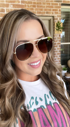 Dax Classic Brown Aviator Sunglasses-Sunglasses-dax-The Silo Boutique, Women's Fashion Boutique Located in Warren and Grand Forks North Dakota