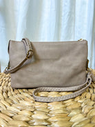 Riley 3 Compartment Crossbody/Wristlet-Crossbody Purses-Jen and Co-The Silo Boutique, Women's Fashion Boutique Located in Warren and Grand Forks North Dakota