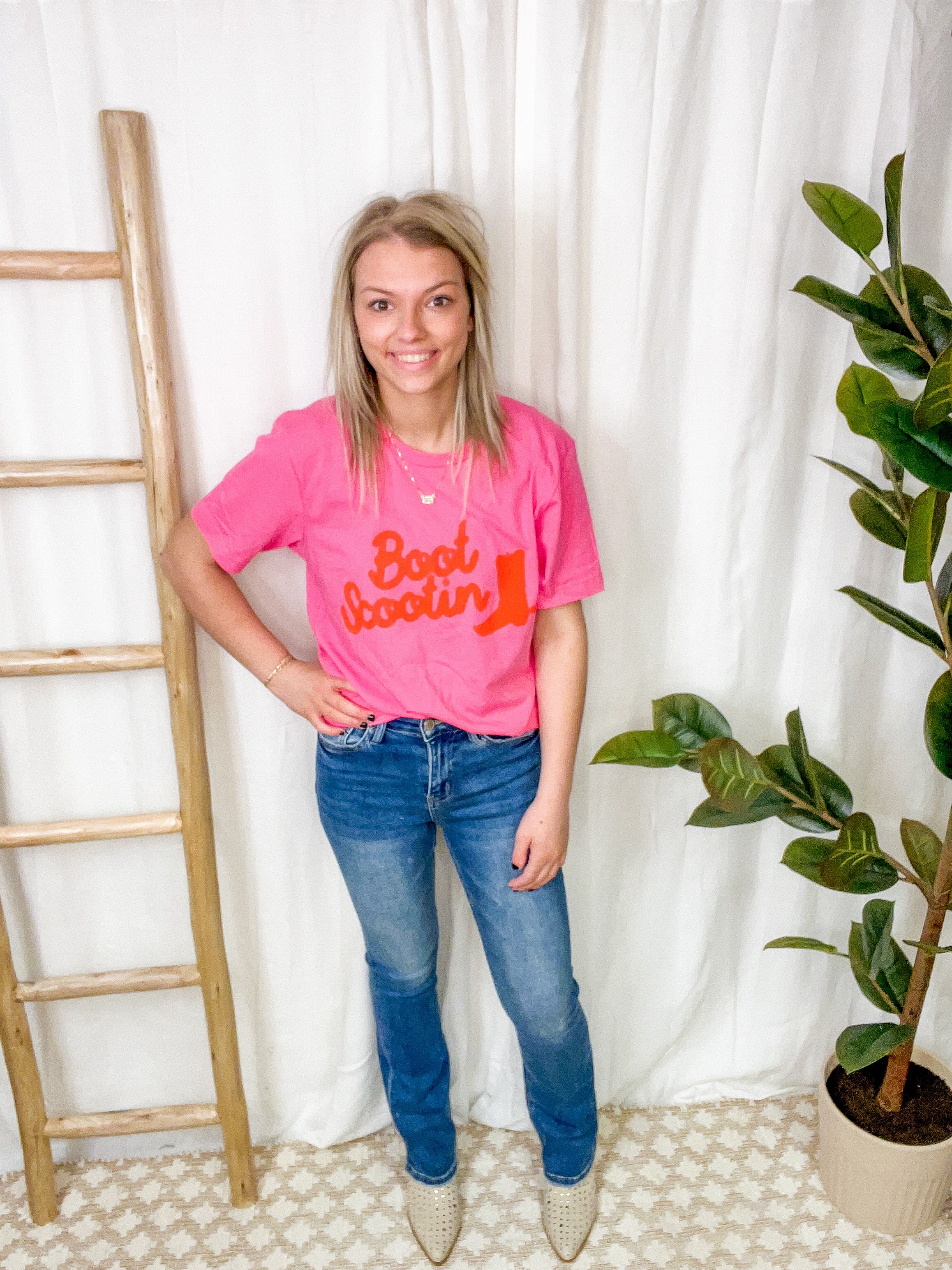 Boot Scootin Tee-Final Sale Online Only-Graphic Tees-charlie southern-The Silo Boutique, Women's Fashion Boutique Located in Warren and Grand Forks North Dakota