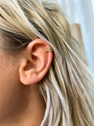 Tercet Ear Cuff-Earrings-Dallas Market-The Silo Boutique, Women's Fashion Boutique Located in Warren and Grand Forks North Dakota